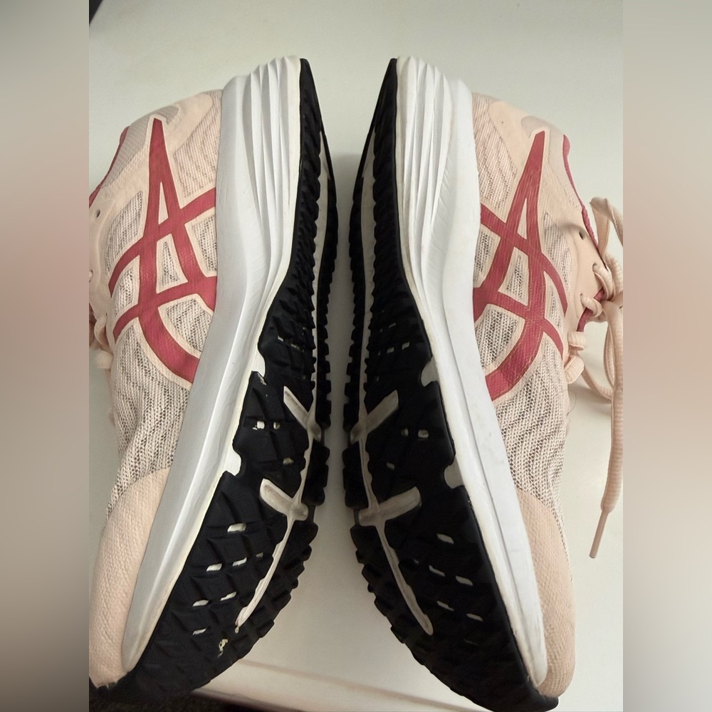 ASICS Women's Athletic Shoes in Pink and White - Picture 7 of 8